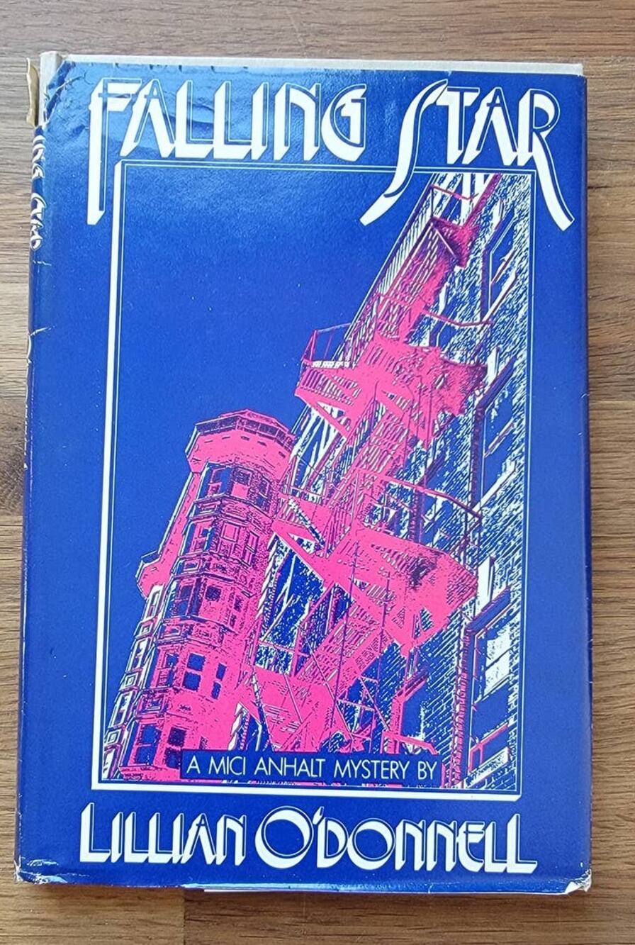 Falling Star by Lillian O'Donnell 1979 Hardcover Book Club Edition
